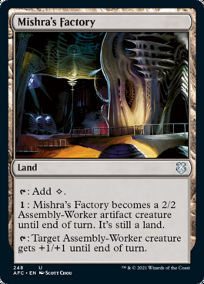 Mishra's Factory [Dungeons & Dragons: Adventures in the Forgotten Realms Commander] | Good Games Morley
