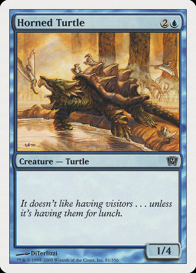 Horned Turtle [Ninth Edition] | Good Games Morley