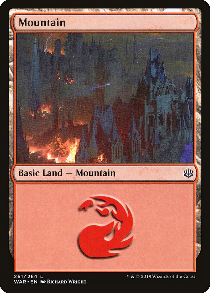 Mountain (261) [War of the Spark] | Good Games Morley