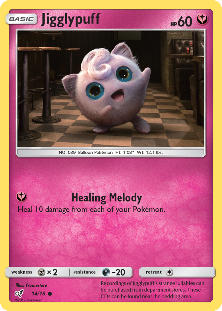 Jigglypuff (14/18) [Sun & Moon: Detective Pikachu] | Good Games Morley