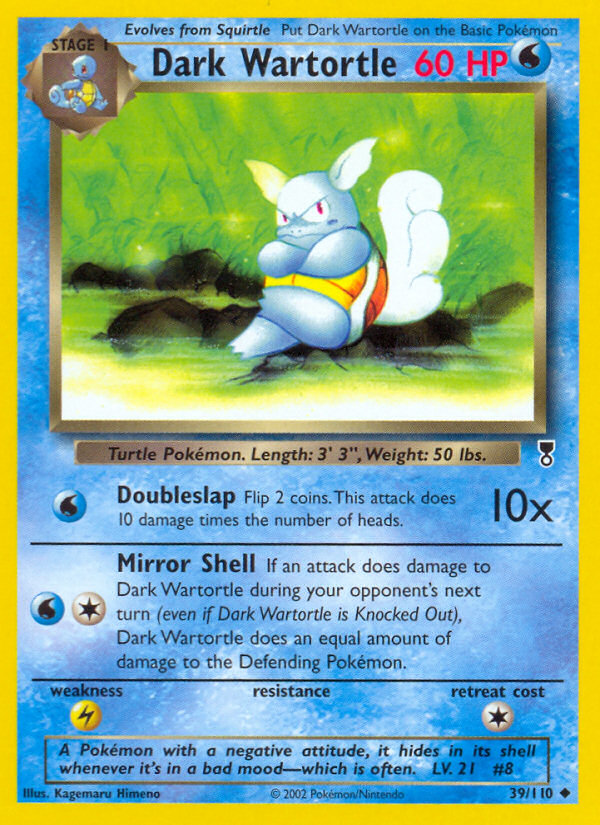 Dark Wartortle (39/110) [Legendary Collection] | Good Games Morley