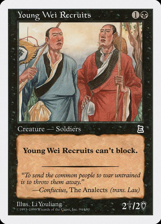 Young Wei Recruits [Portal Three Kingdoms] | Good Games Morley