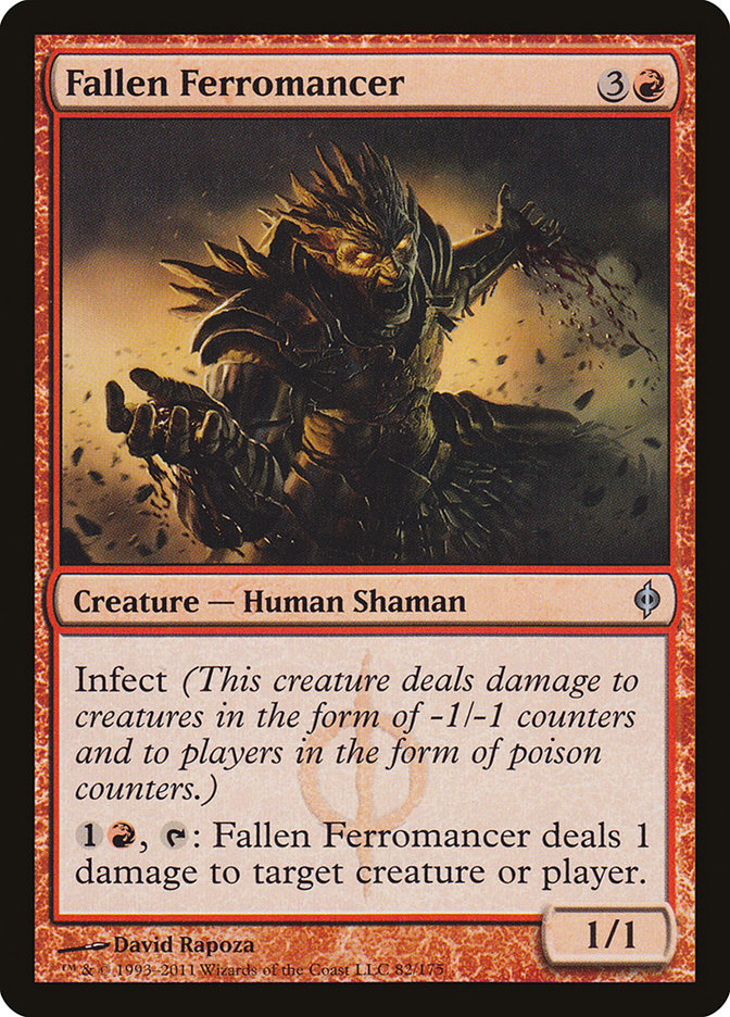 Fallen Ferromancer [New Phyrexia] | Good Games Morley
