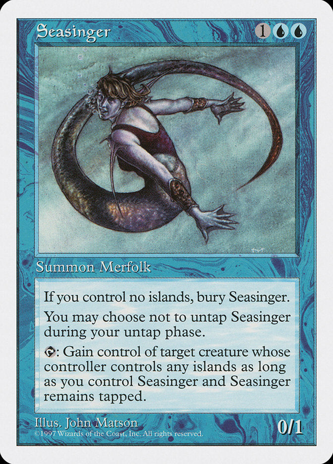 Seasinger [Fifth Edition] | Good Games Morley