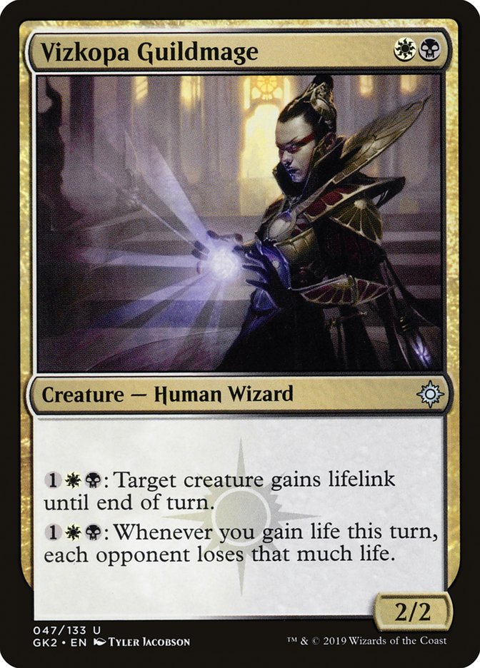 Vizkopa Guildmage [Ravnica Allegiance Guild Kit] | Good Games Morley