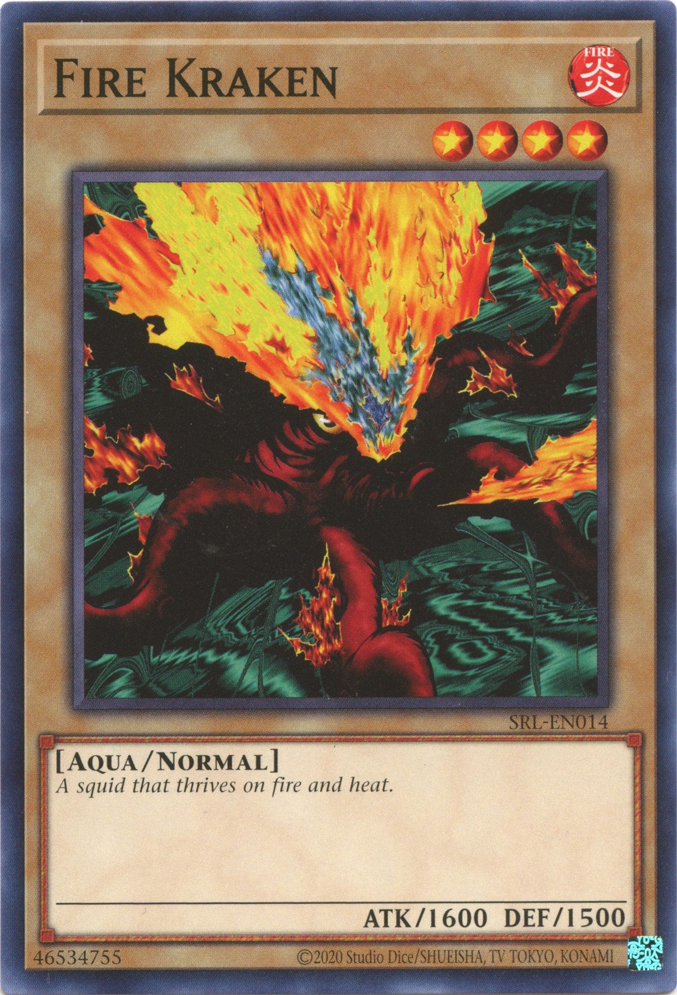 Fire Kraken (25th Anniversary) [SRL-EN014] Common | Good Games Morley