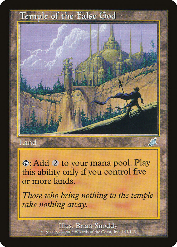 Temple of the False God [Scourge] | Good Games Morley
