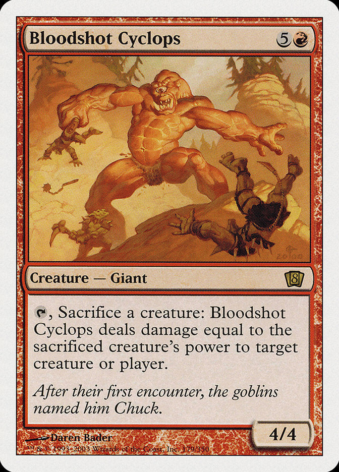 Bloodshot Cyclops [Eighth Edition] | Good Games Morley