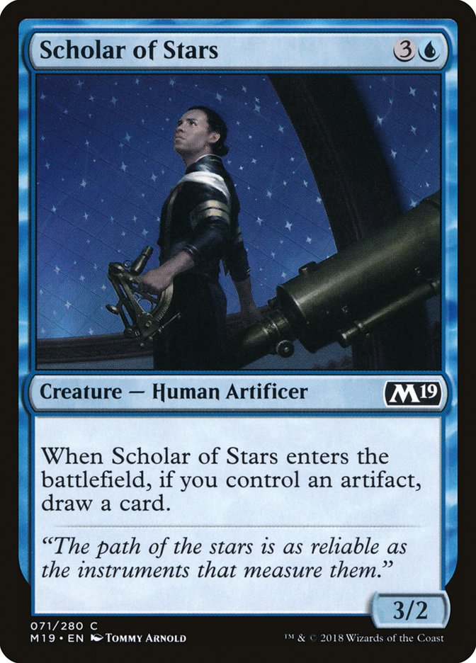 Scholar of Stars [Core Set 2019] | Good Games Morley