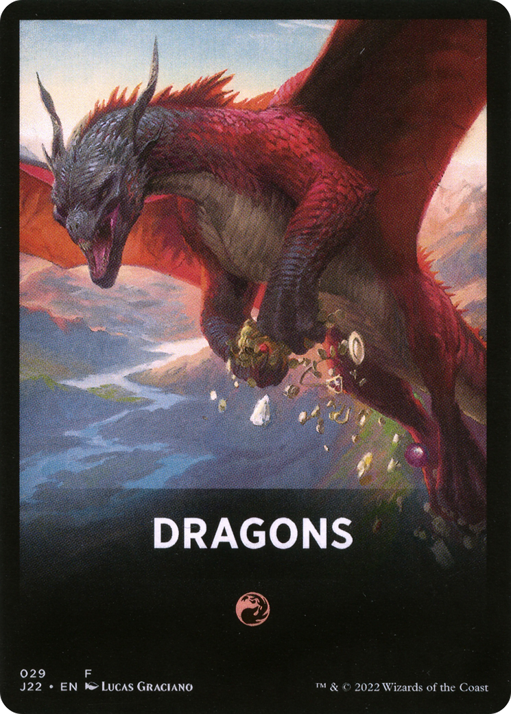 Dragons Theme Card [Jumpstart 2022 Front Cards] | Good Games Morley