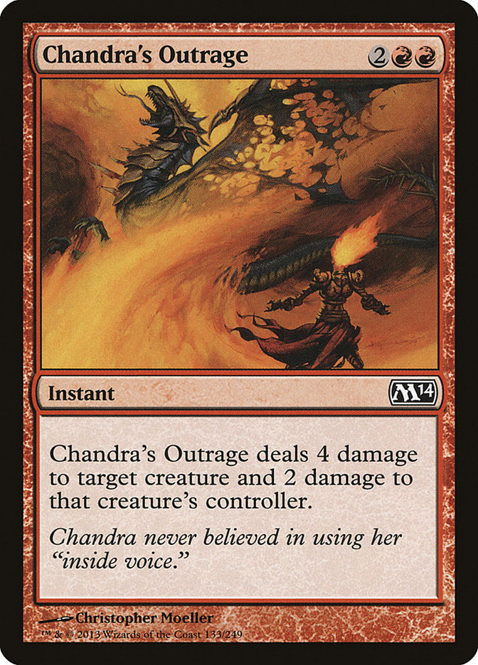 Chandra's Outrage [Magic 2014] | Good Games Morley