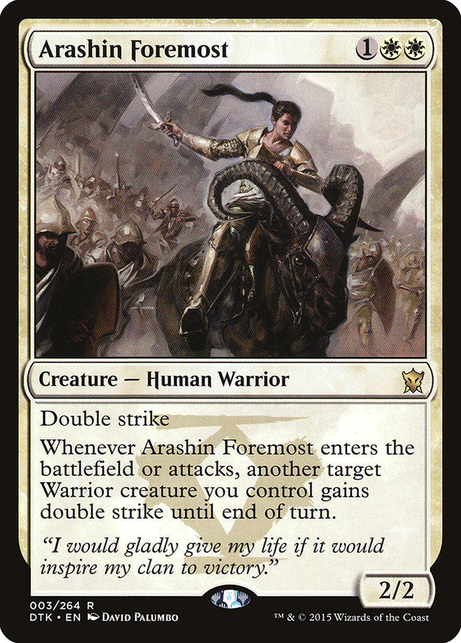 Arashin Foremost [Dragons of Tarkir] | Good Games Morley