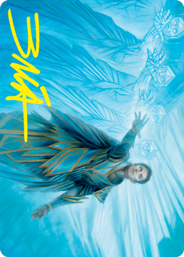 Echoing Equation Art Card (Gold-Stamped Signature) [Strixhaven: School of Mages Art Series] | Good Games Morley