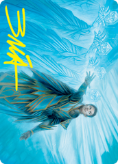 Echoing Equation Art Card (Gold-Stamped Signature) [Strixhaven: School of Mages Art Series] | Good Games Morley