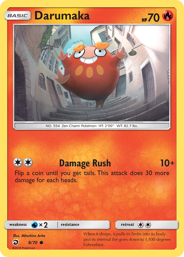 Darumaka (8/70) [Sun & Moon: Dragon Majesty] | Good Games Morley