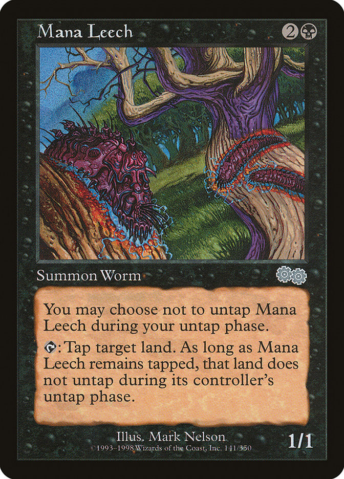 Mana Leech [Urza's Saga] | Good Games Morley