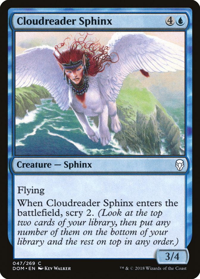 Cloudreader Sphinx [Dominaria] | Good Games Morley