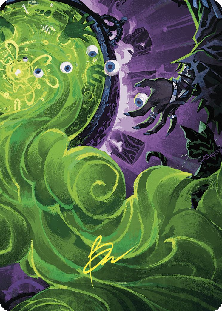 Waste Not Art Card (Gold-Stamped Signature) [Wilds of Eldraine Art Series] | Good Games Morley