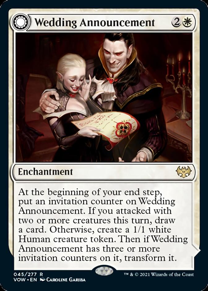 Wedding Announcement // Wedding Festivity [Innistrad: Crimson Vow] | Good Games Morley