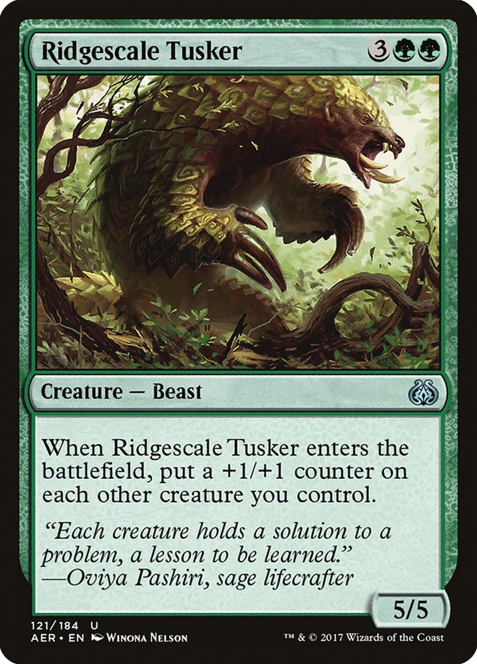 Ridgescale Tusker [Aether Revolt] | Good Games Morley