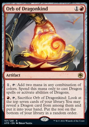 Orb of Dragonkind (Promo Pack) [Dungeons & Dragons: Adventures in the Forgotten Realms Promos] | Good Games Morley