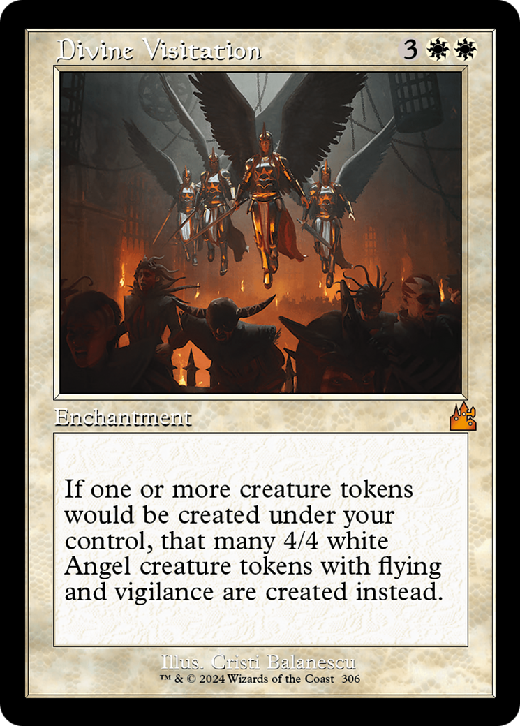 Divine Visitation (Retro Frame) [Ravnica Remastered] | Good Games Morley