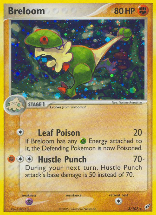 Breloom (3/107) [EX: Deoxys] | Good Games Morley
