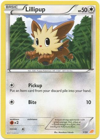 Lillipup (1/30) [Black & White: Trainer Kit - Excadrill] | Good Games Morley
