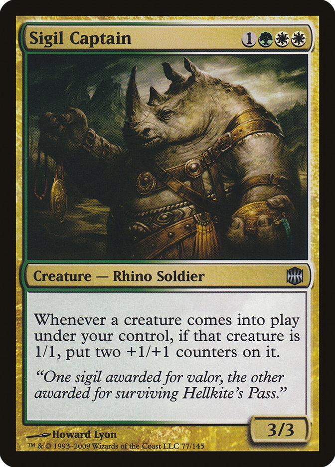 Sigil Captain [Alara Reborn] | Good Games Morley