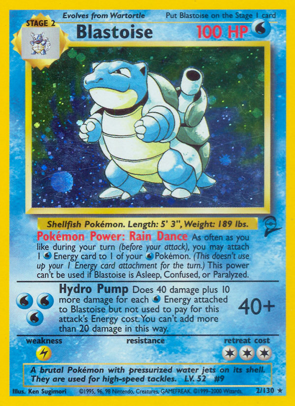 Blastoise (2/130) [Base Set 2] | Good Games Morley