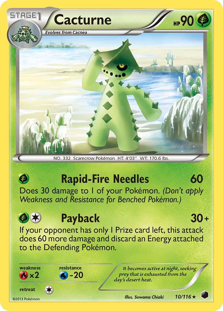 Cacturne (10/116) [Black & White: Plasma Freeze] | Good Games Morley