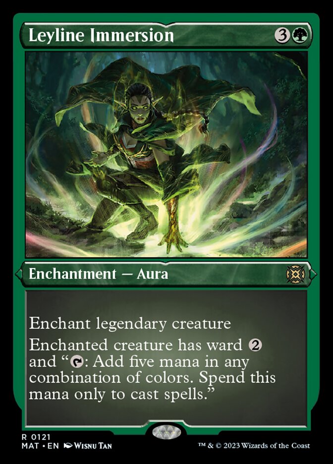 Leyline Immersion (Foil Etched) [March of the Machine: The Aftermath] | Good Games Morley