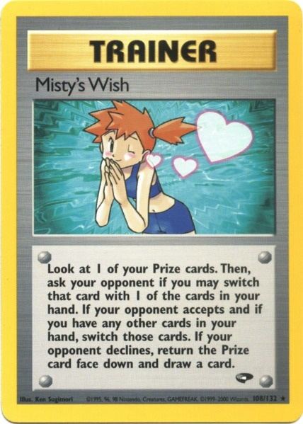 Misty's Wish (108/132) [Gym Challenge Unlimited] | Good Games Morley