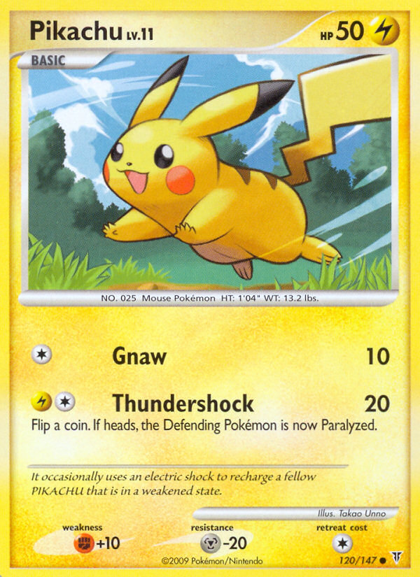Pikachu (120/147) [Platinum: Supreme Victors] | Good Games Morley