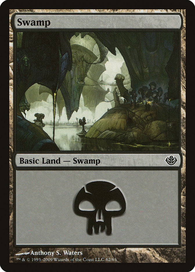 Swamp (62) [Duel Decks: Garruk vs. Liliana] | Good Games Morley