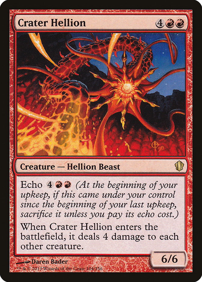 Crater Hellion [Commander 2013] | Good Games Morley