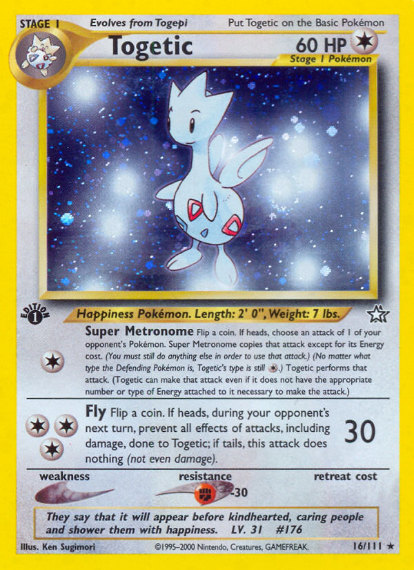 Togetic (16/111) [Neo Genesis 1st Edition] | Good Games Morley