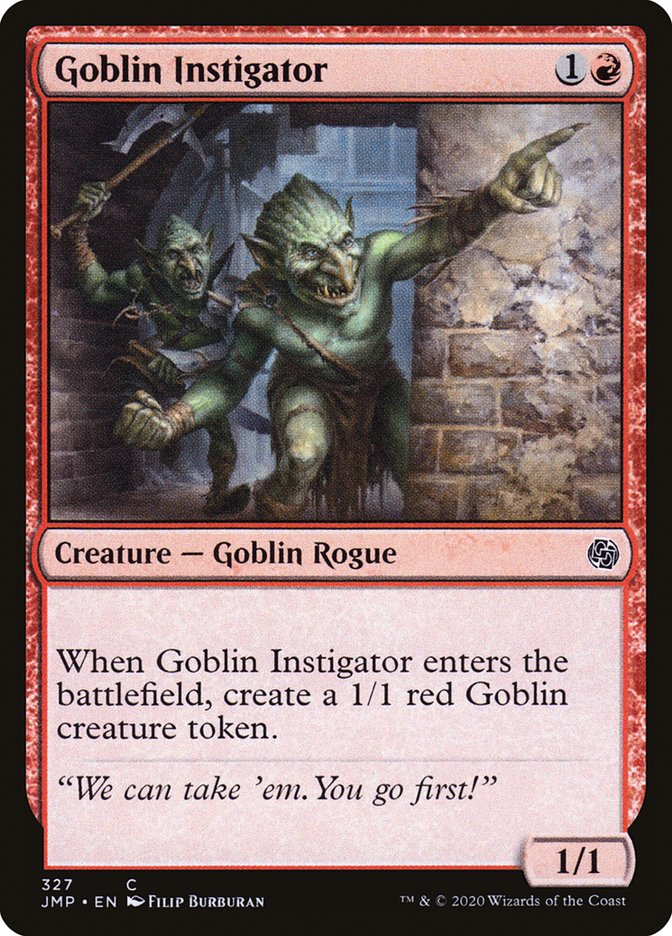 Goblin Instigator [Jumpstart] | Good Games Morley