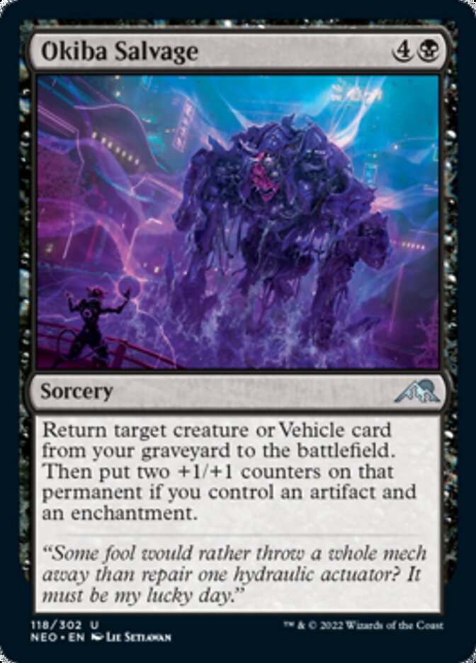 Okiba Salvage [Kamigawa: Neon Dynasty] | Good Games Morley