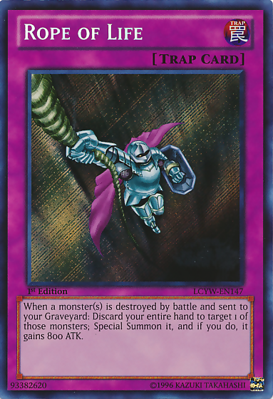 Rope of Life [LCYW-EN147] Secret Rare | Good Games Morley