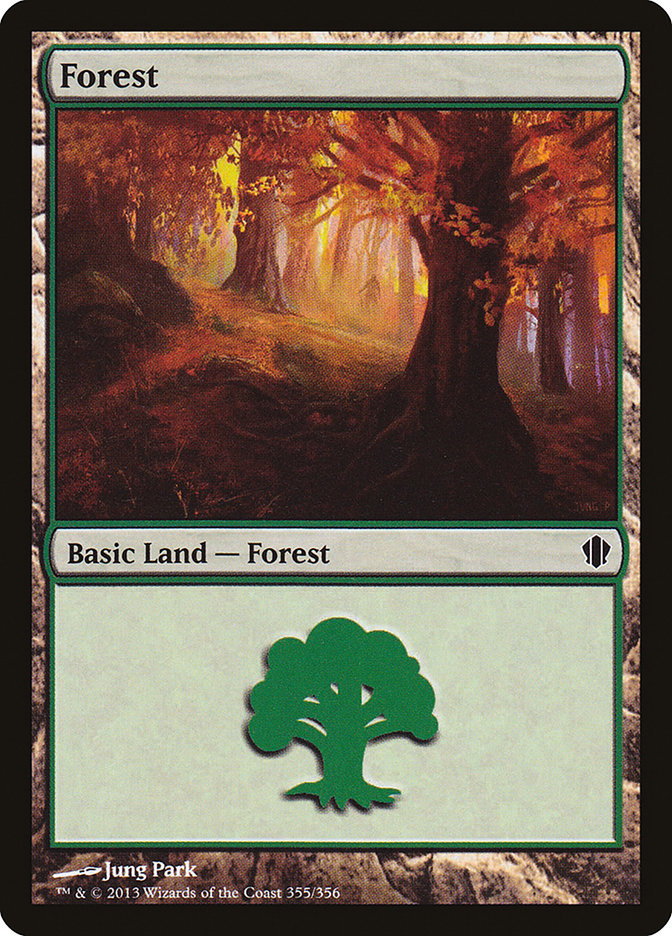 Forest (355) [Commander 2013] | Good Games Morley