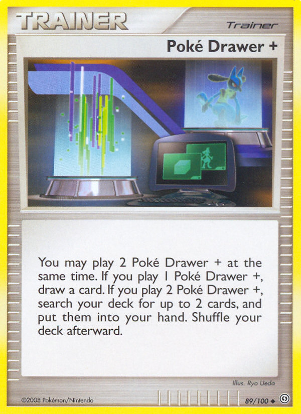 Poke Drawer + (89/100) [Diamond & Pearl: Stormfront] | Good Games Morley