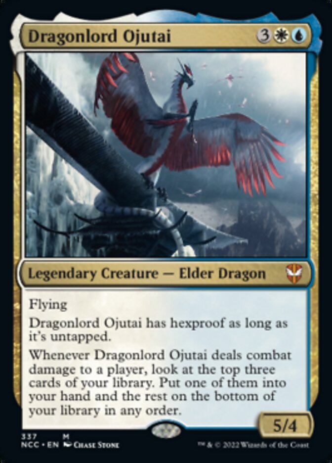 Dragonlord Ojutai [Streets of New Capenna Commander] | Good Games Morley