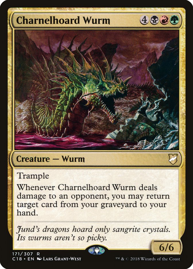 Charnelhoard Wurm [Commander 2018] | Good Games Morley