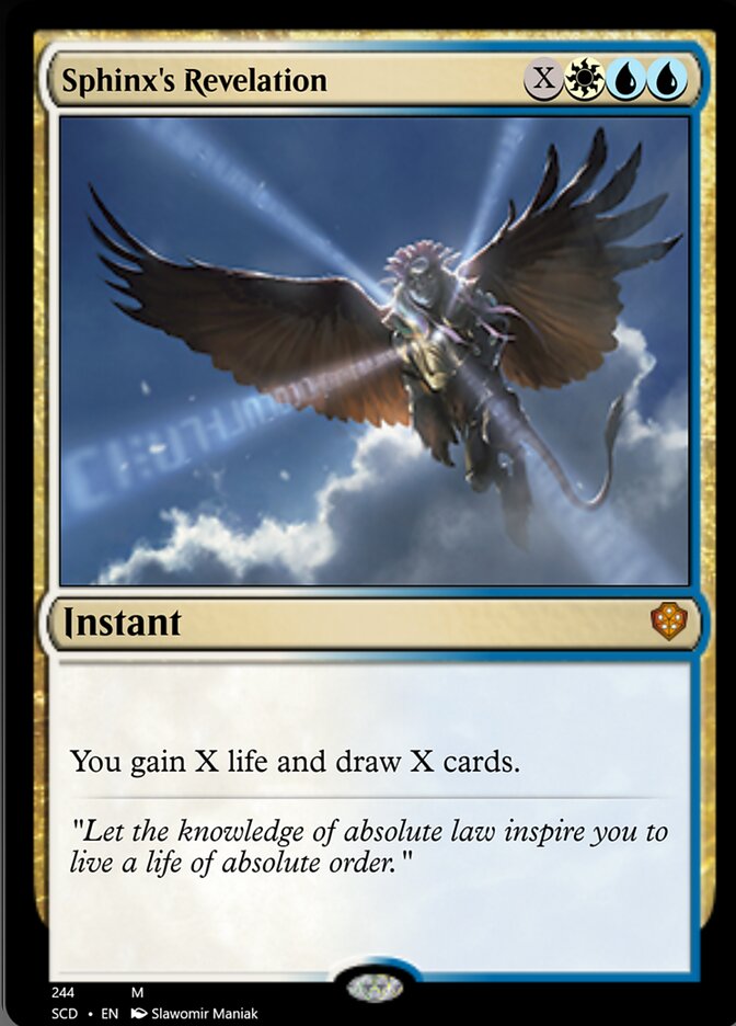Sphinx's Revelation [Starter Commander Decks] | Good Games Morley