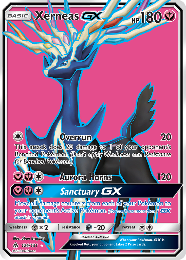 Xerneas GX (126/131) [Sun & Moon: Forbidden Light] | Good Games Morley