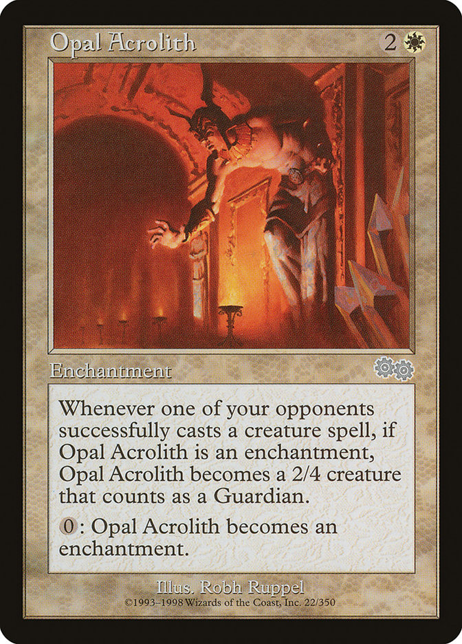 Opal Acrolith [Urza's Saga] | Good Games Morley