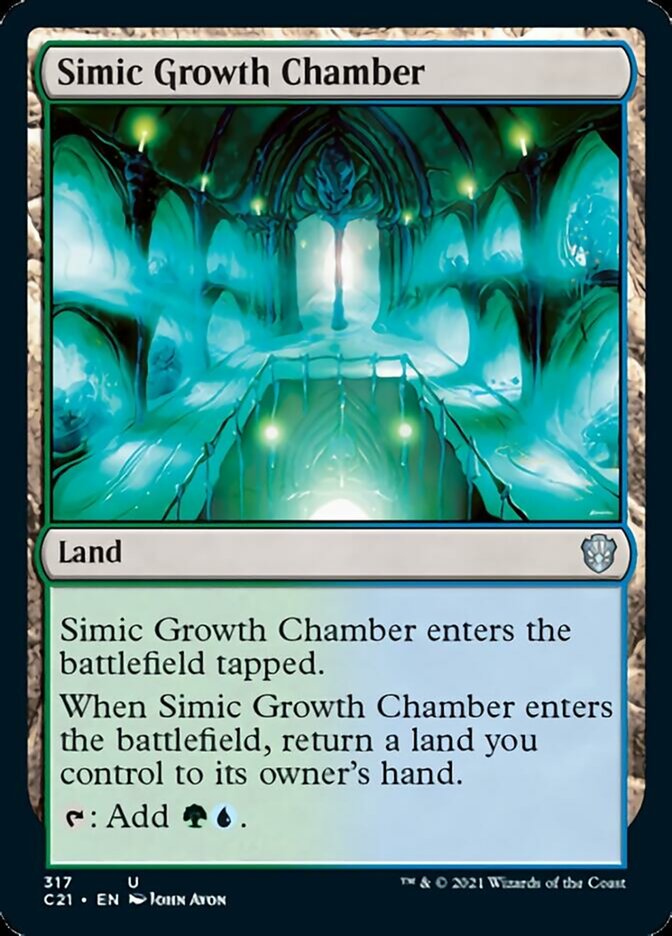 Simic Growth Chamber [Commander 2021] | Good Games Morley