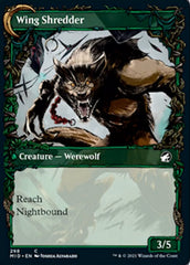 Bird Admirer // Wing Shredder (Showcase Equinox) [Innistrad: Midnight Hunt] | Good Games Morley