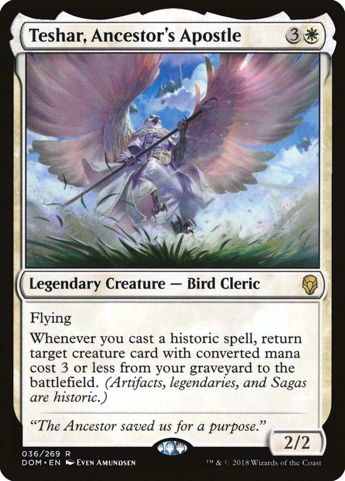 Teshar, Ancestor's Apostle [Dominaria] | Good Games Morley
